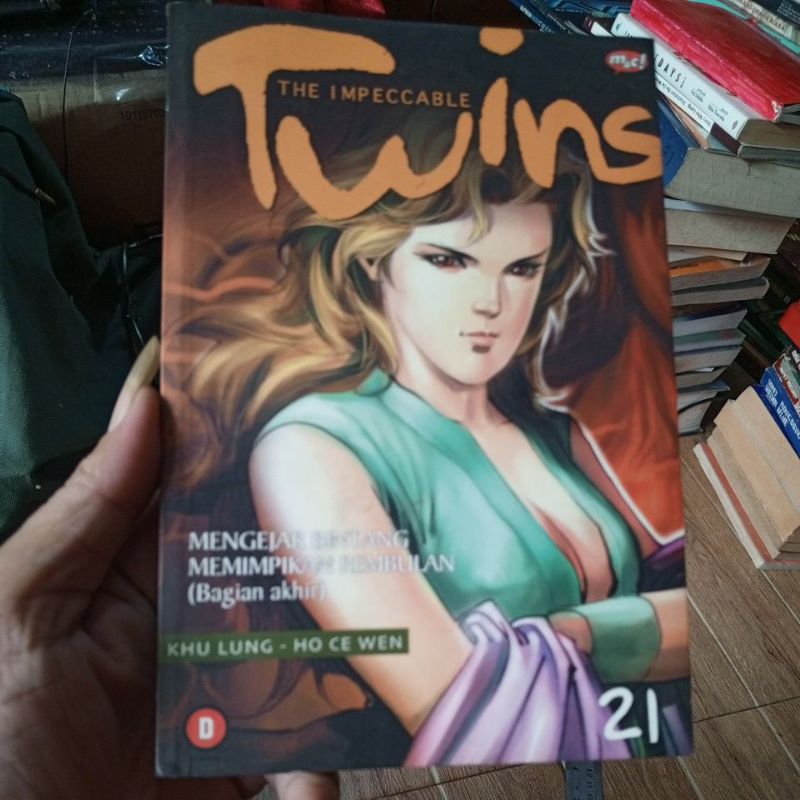 cergam silat, komik silat, TWINS, mengejar bintang memimpikan rembulan, vol 21, kondisi baik, used s