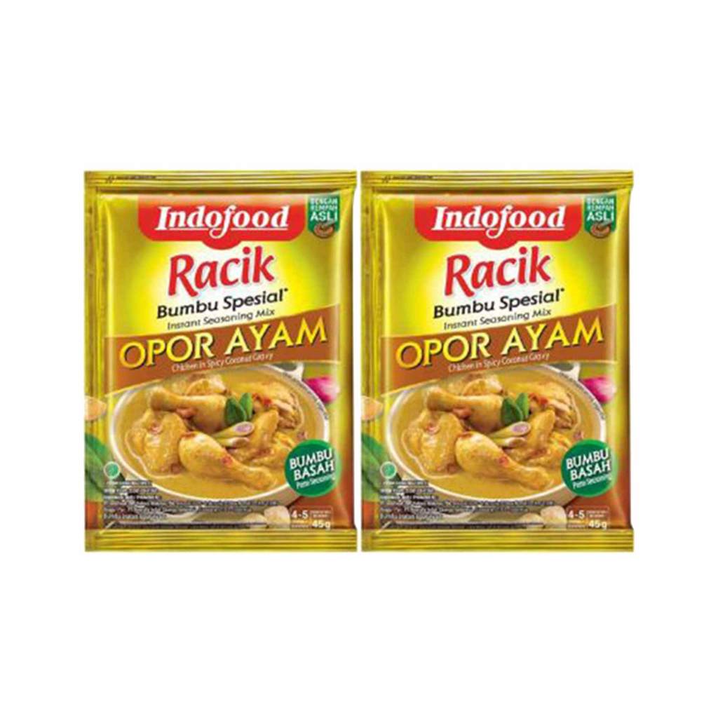 

2Pcs Indofood Bumbu Racik Spc Opor Ayam 45Gr