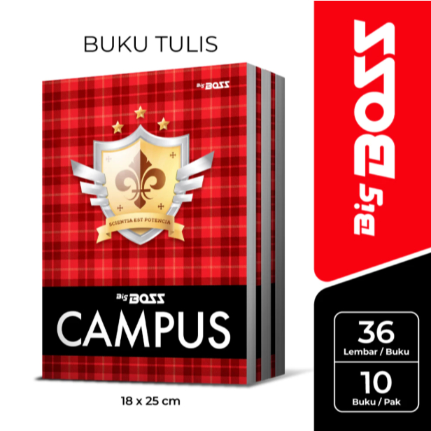 

BigBoss Campus Buku Tulis 36 Lembar