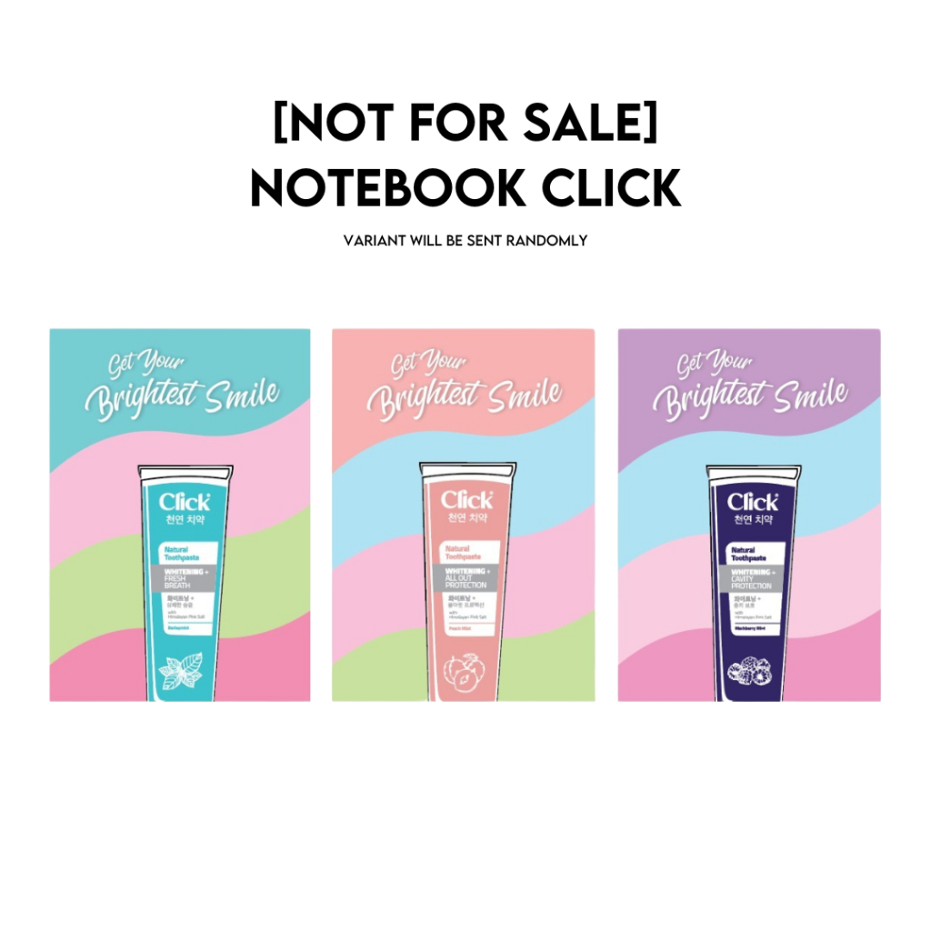 

[Not For Sale/Tidak Untuk Dijual] - Notebook Click