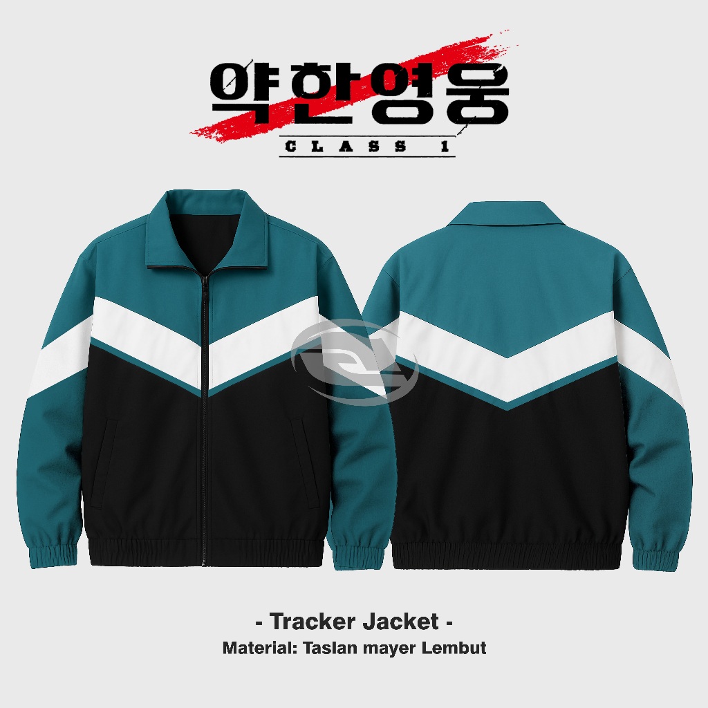 Old Tracker Jacket Ahn Suho Weak Hero Drakor Manhwa Outfit Vintage Jacket