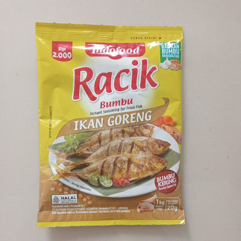 

bumbu racik ikan goreng indofood