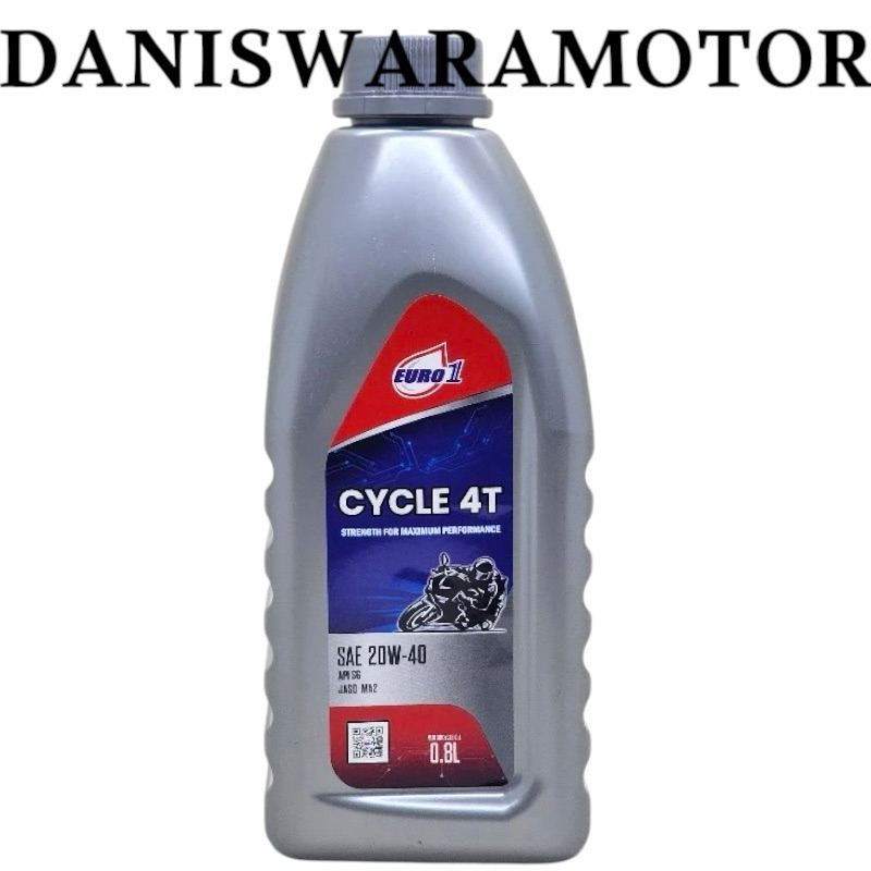 OLI MESIN EURO1 4T 20W-40 0,8L EURO1 OIL