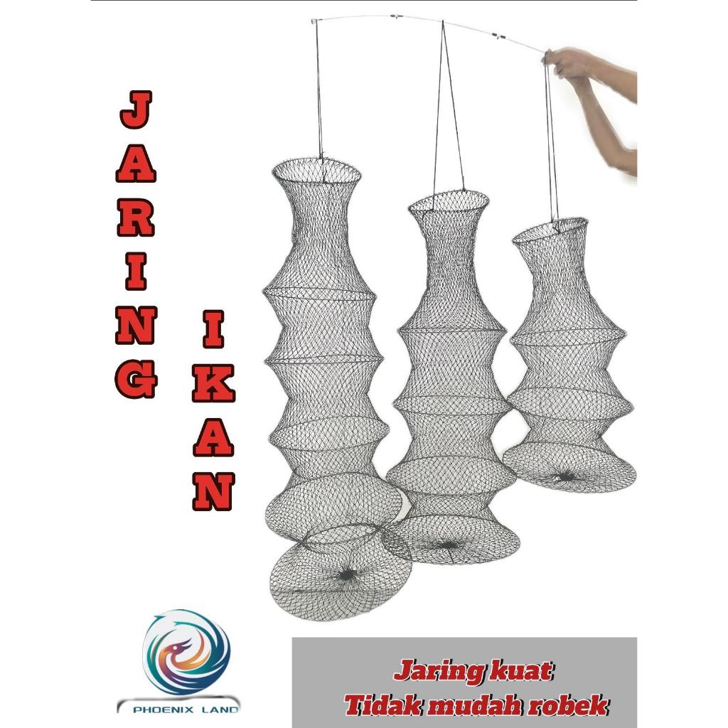 PHOENIX LAND Koja Ikan Mas - Wadah Ikan Hasil Mancing - Koja Ikan - Koja Bahan Jala Tebal Harga Mura