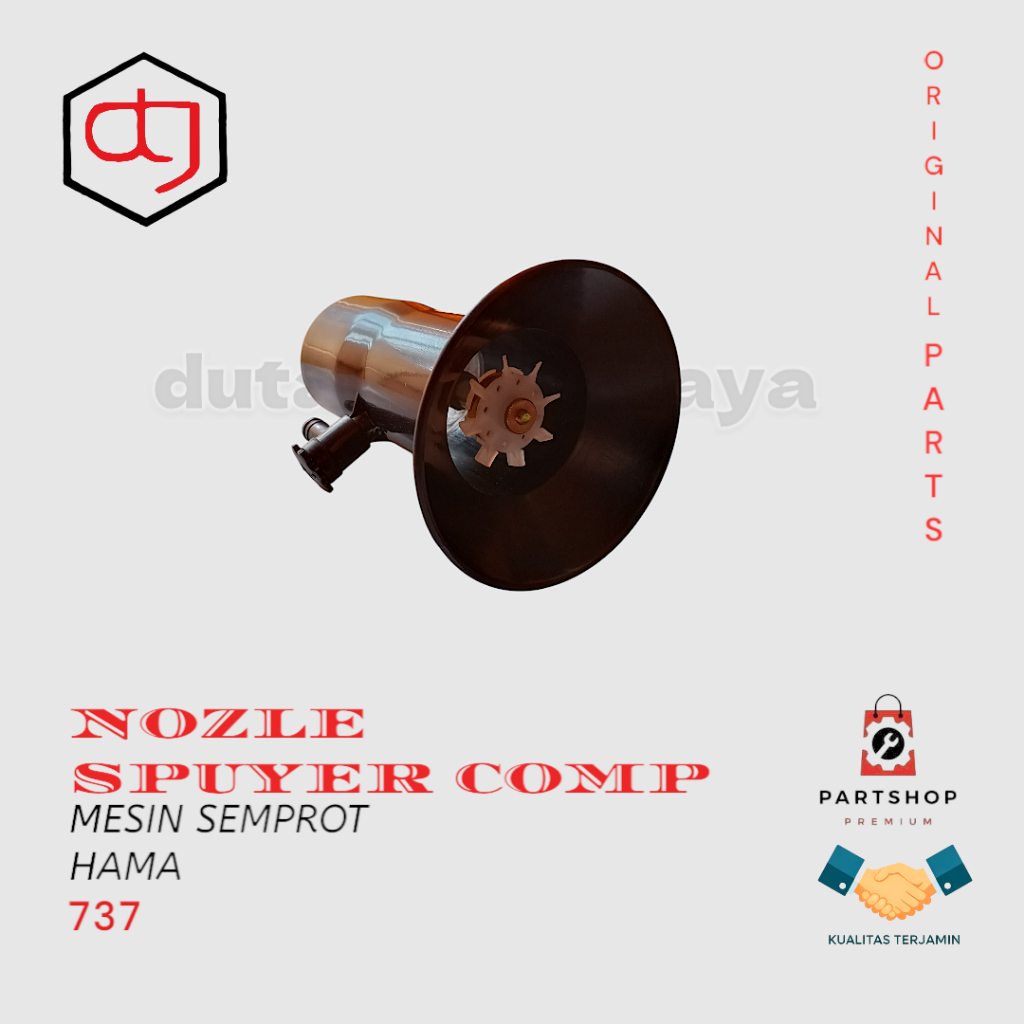 Nozzle assy NOSSEL Spuyer komplit Nojel mesin semprot hama mist blower 737 SEMPROT HAMA TU26