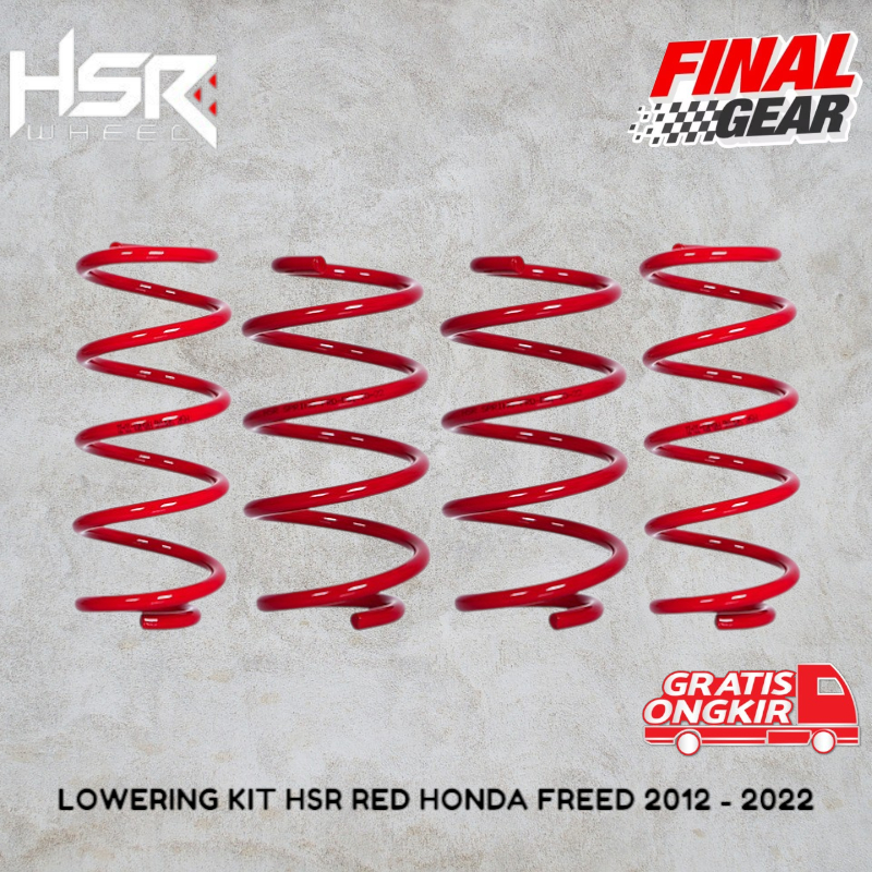 per mobil ceper honda freed / lowering kit mobil  / per mobil empuk dan ceper