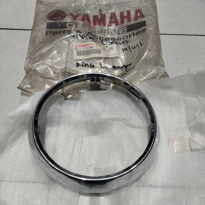 Ring mika lampu depan ring reflektor lampu depan vixion old original yamaha 100%