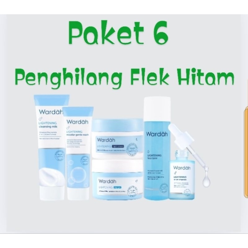 Wardah paket lightening series 6 in 1