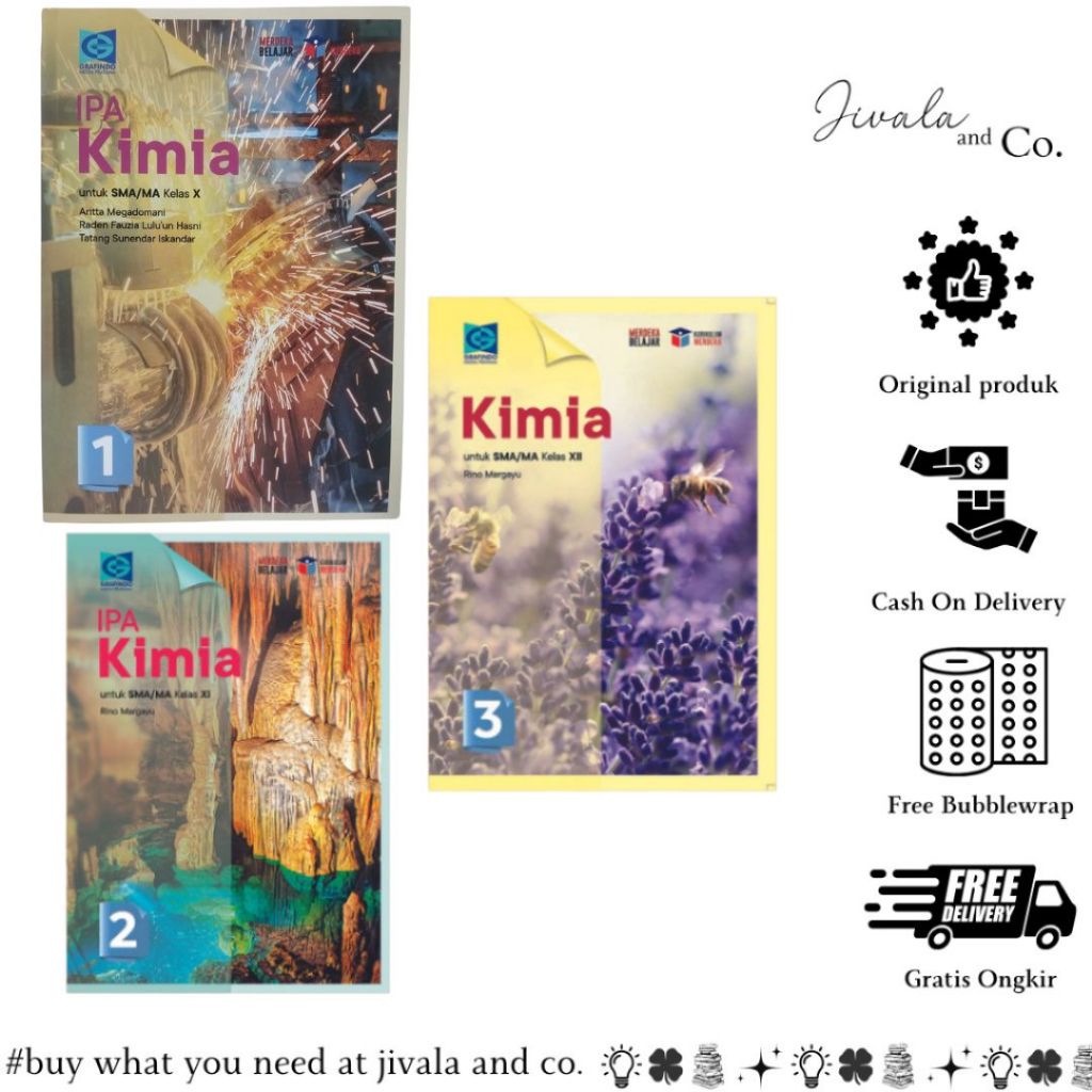 GRAFINDO SMA - Kimia Kelas 10,11,12 Kurikulum Merdeka