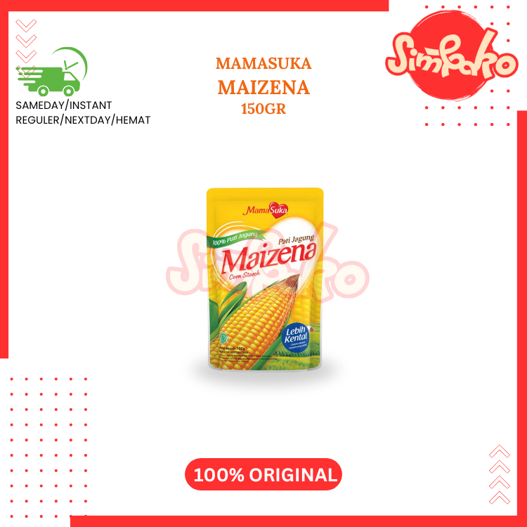 

SIMBAKO - Mamasuka Tepung Maizena Pati Jagung 150gr