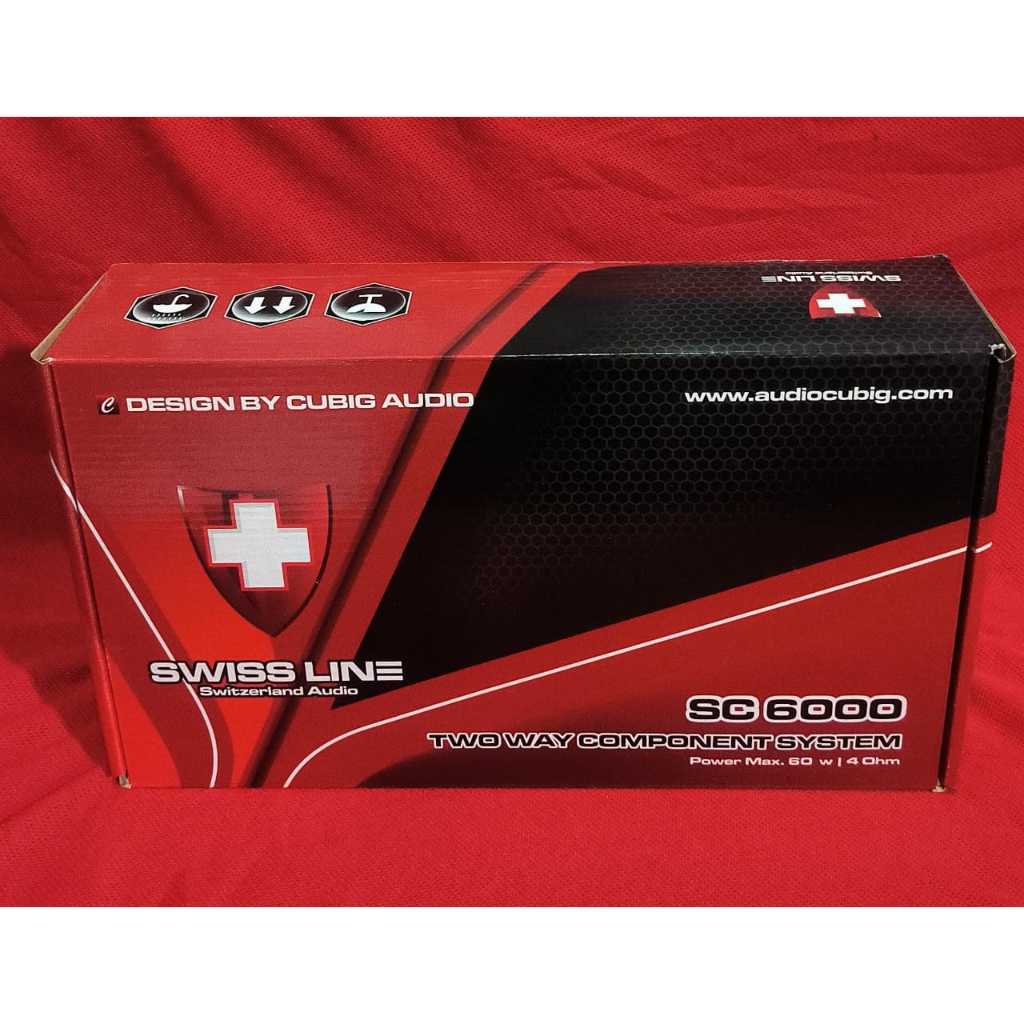 Speaker split CUBIG Swis LINE SC-6000 car audio mobil ukuran 6,5 inch