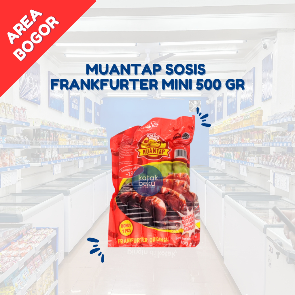 

MUANTAP SOSIS FRANKFURTER MINI 500 GR
