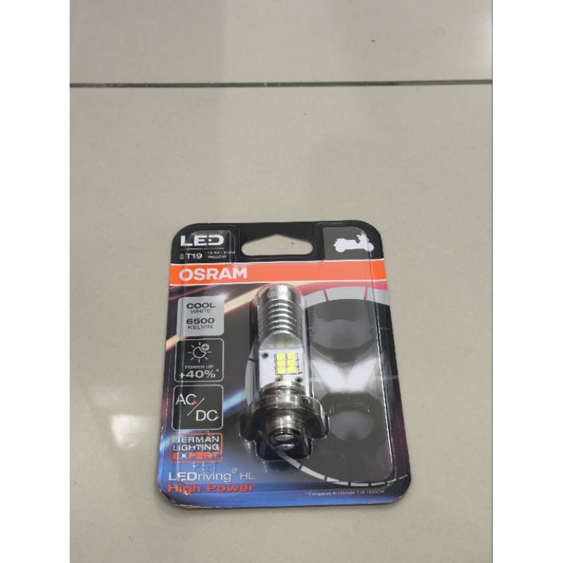 lampu LED osram 7955CW T19 7/7Watt 13.5 V Lampu OSRAM Lampu Motor Osram Lampu motor Matic LED lampu 