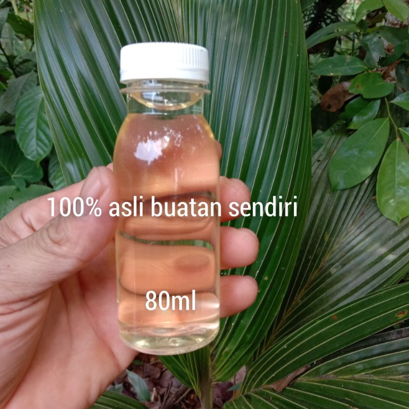 

minyak kelapa/kelentik 100%murni hasil olahan sendiri 80ml