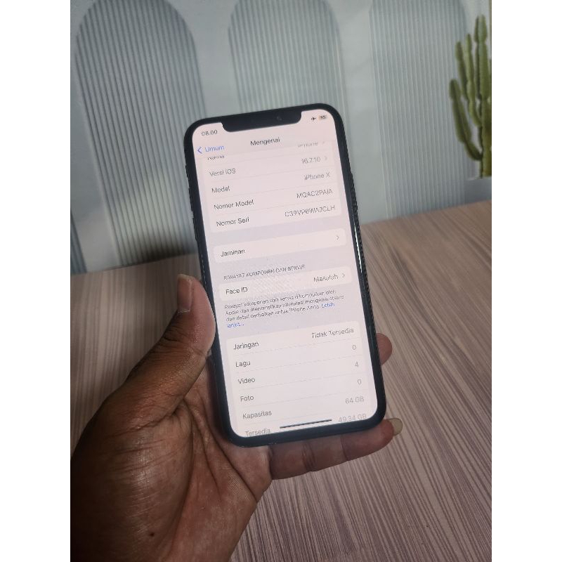 iPhone X 64 GB Resmi iBox