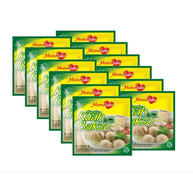 

Mama suka kuah bakso 8gr renteng