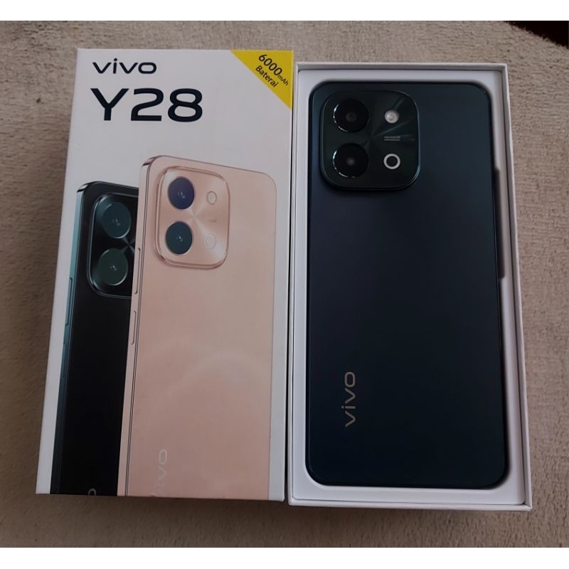 VIVO Y28 RAM 8/128GB SEKEN LENGKAP GARANSI RESMI
