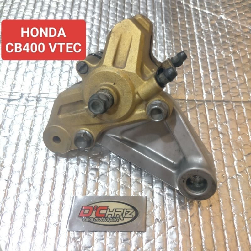 KALIPER BELAKANG HONDA CB400 CB 400 VTEC 2 PISTON ORIGINAL