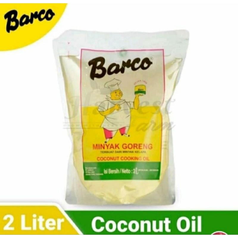 

BARCO minyak goreng kelapa/Barco coconut cooking 2L