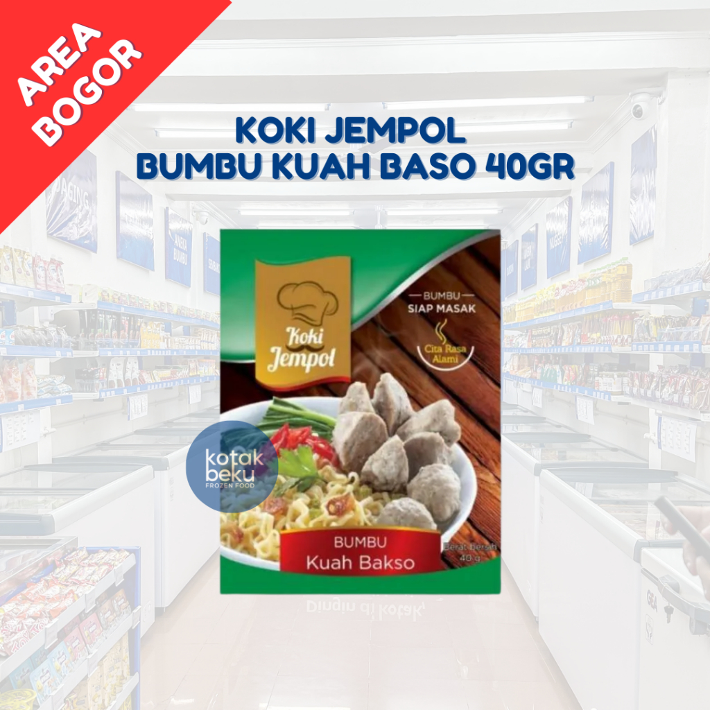 

KOKI JEMPOL BUMBU KUAH BASO 40GR