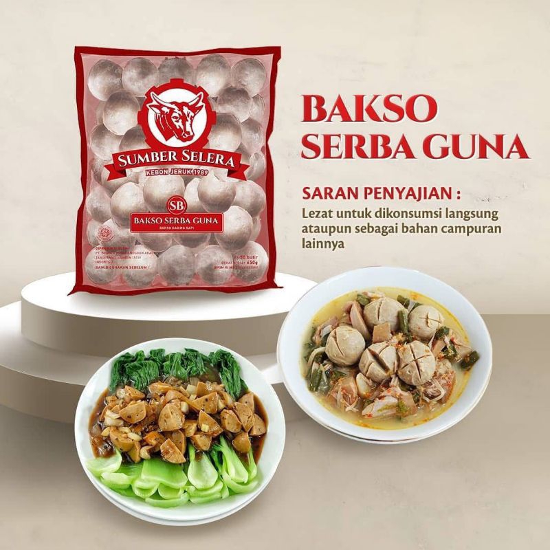 

Bakso Sumber Selera Serbaguna