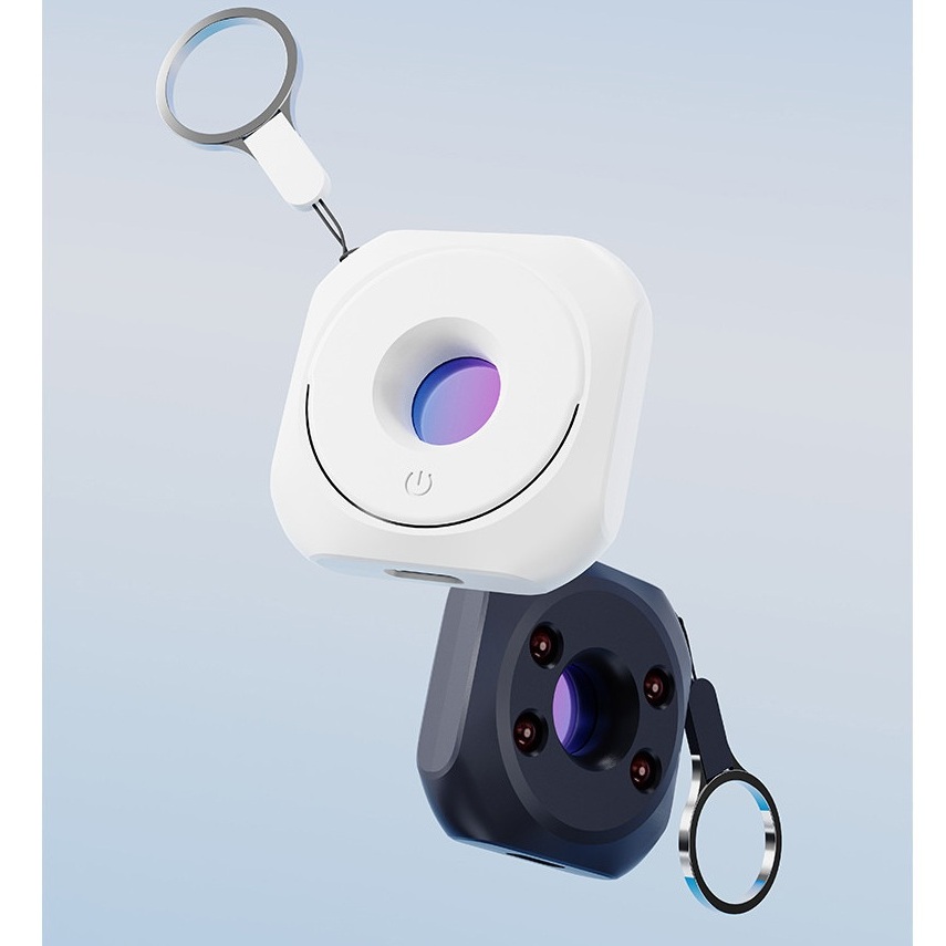 ART-085 Hitam Alat Deteksi Kamera Tersembunyi Di Hotel / Kamar Mandi Pelacak Spy Camera Detector Cam