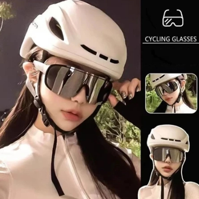 Kacamata Bingkai Bingkai Besar Luar Ruang Kacamata Kacamata Tahan Angin