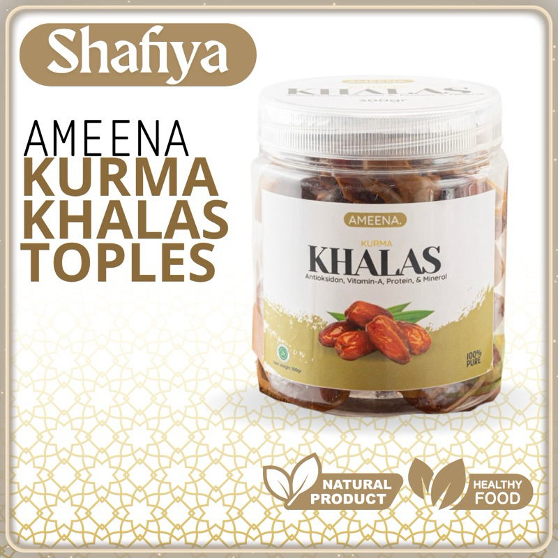 

Kurma Khalas Premium TOPLES 300GR | Ameena Premium Quality
