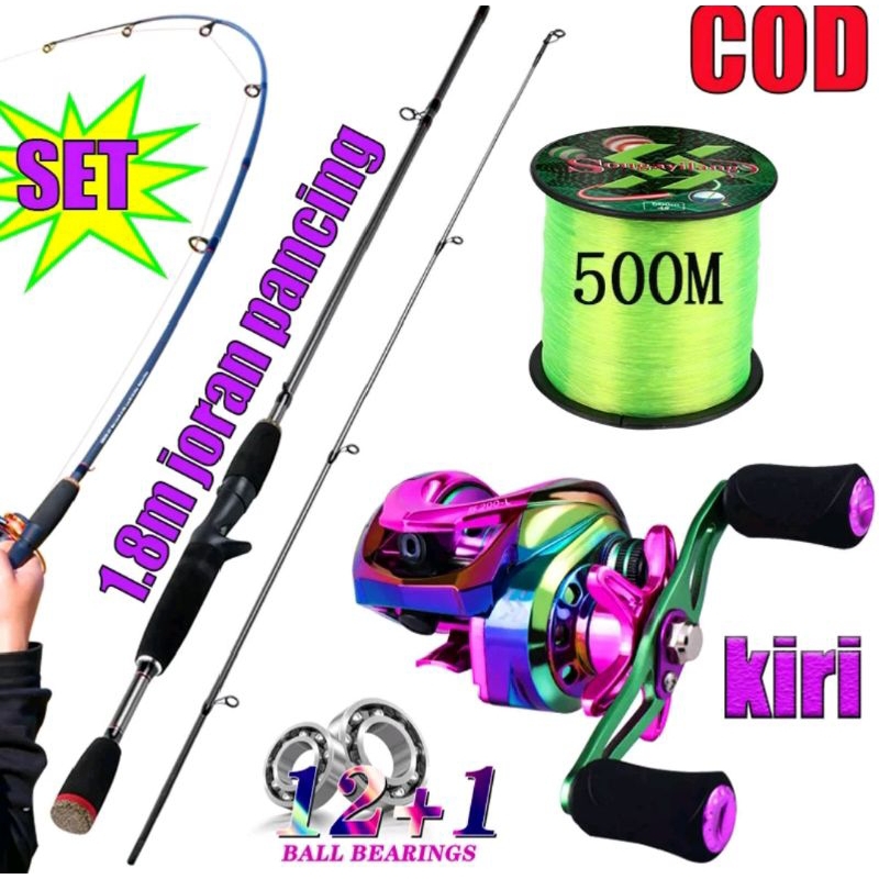 Promo Set baitcasting Sougayilang murah