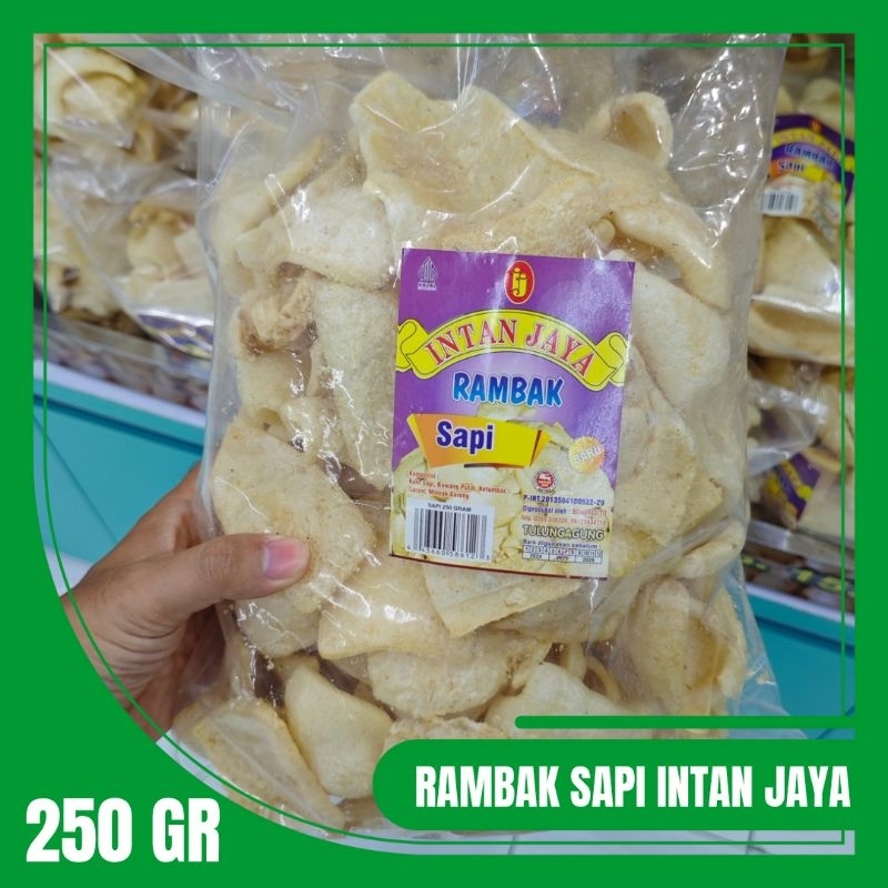 

250 Gram Kerupuk Rambak Sapi Intan Jaya Khas Tulungagung