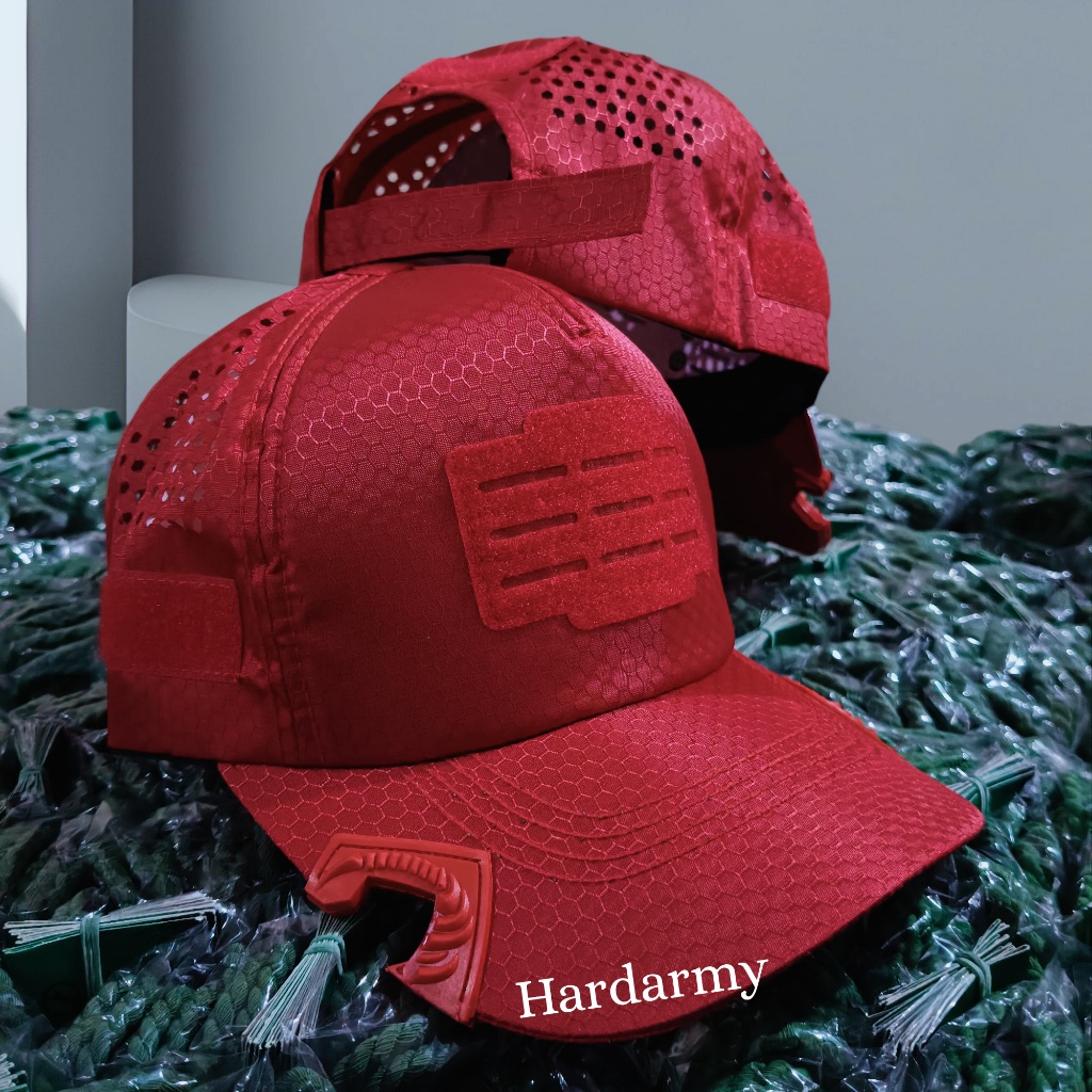 TERBARU//Topi  laser motif tawon | Topi coak velcro | Topi coak laser anti air | Topi coak laser out