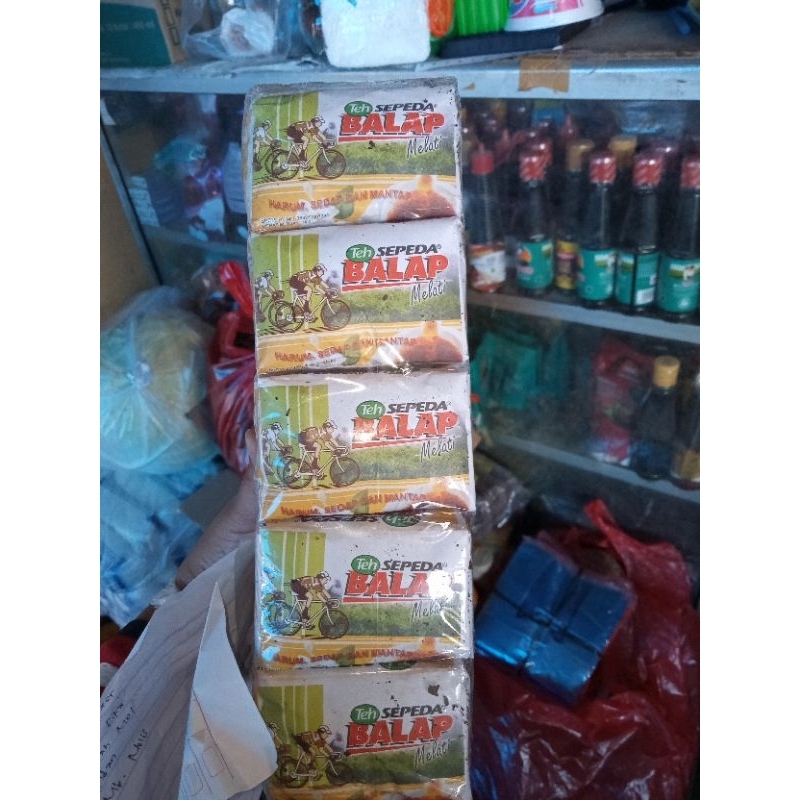 

TEH SEPEDA BALAP MELATI 1 PAK ISI 10PSC