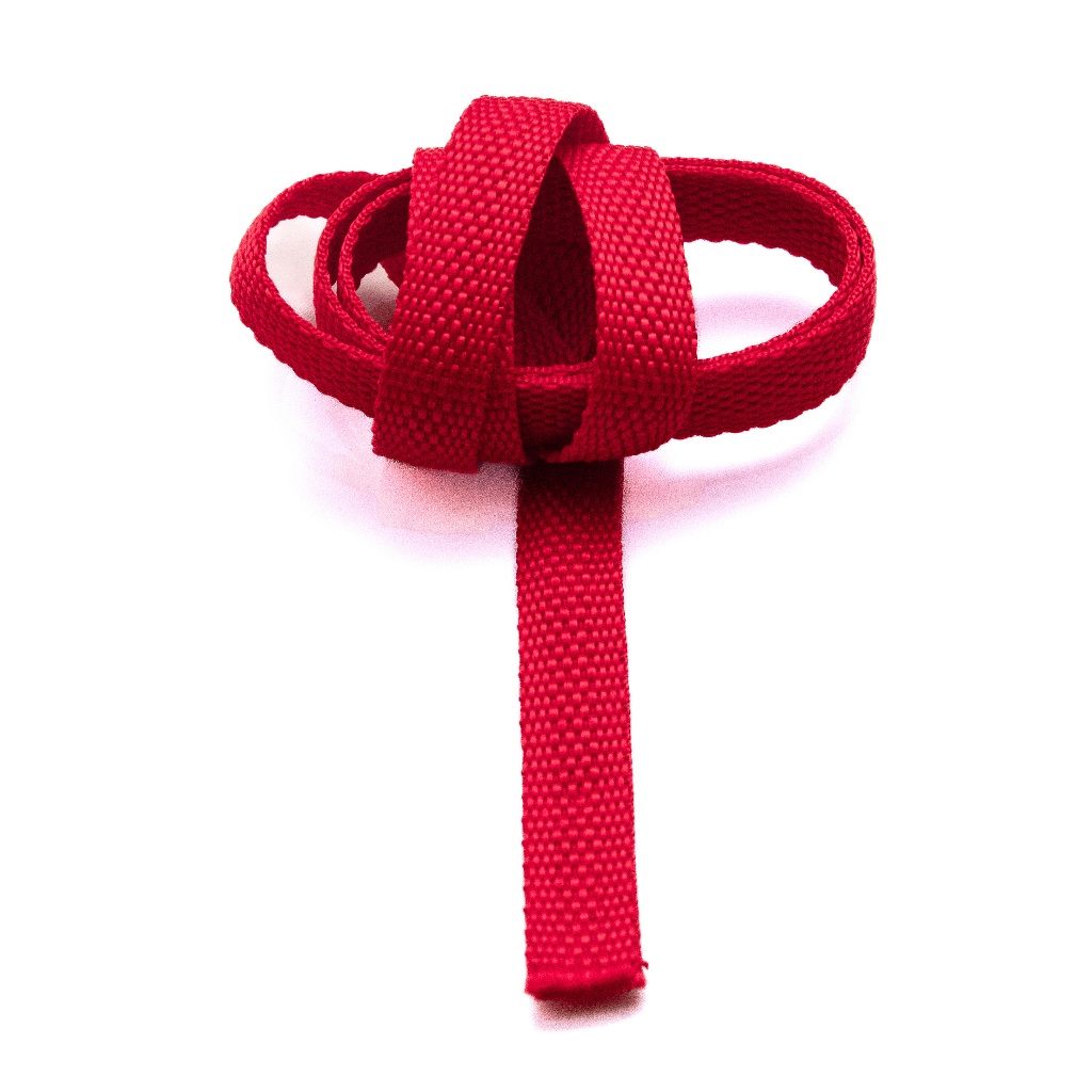Tali webbing 1.0 CM Tebal 1 MM / Webbing Polyester - Tali Webbing Tas - (1 ROLL)