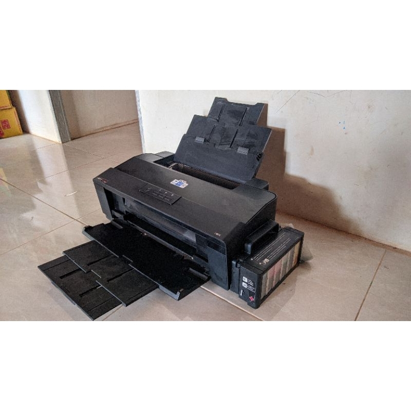 PRINTER EPSON L1800 BEKAS. Lampu tinta dan Kertas Berkedip.