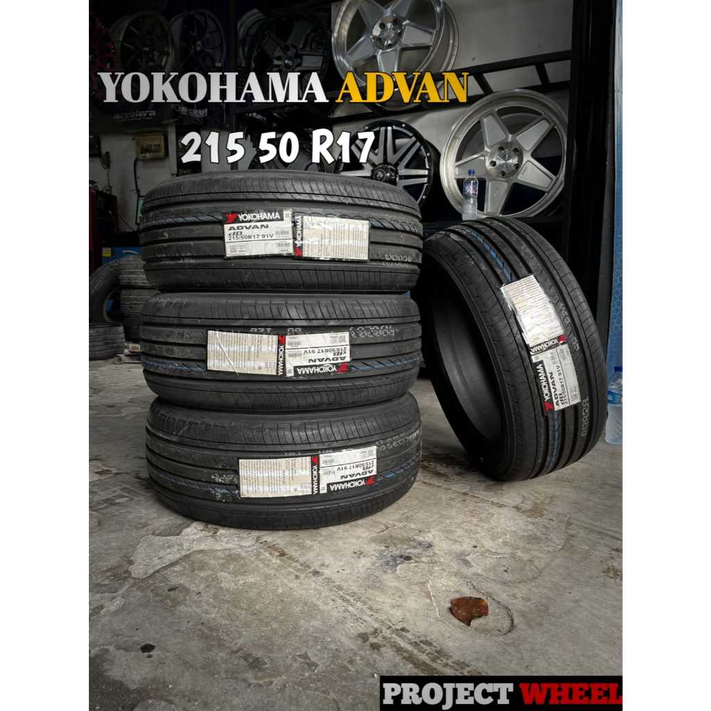 Ban mobil civic vios city camry ukuran 215/50 R17 Yokohama advan db ban import ukuran 215 50 Ring 17