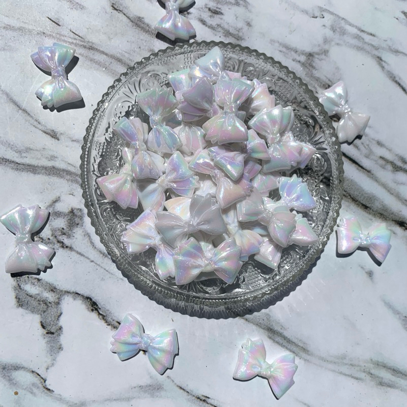 

FD040 Pita glossy putih model A (15g)