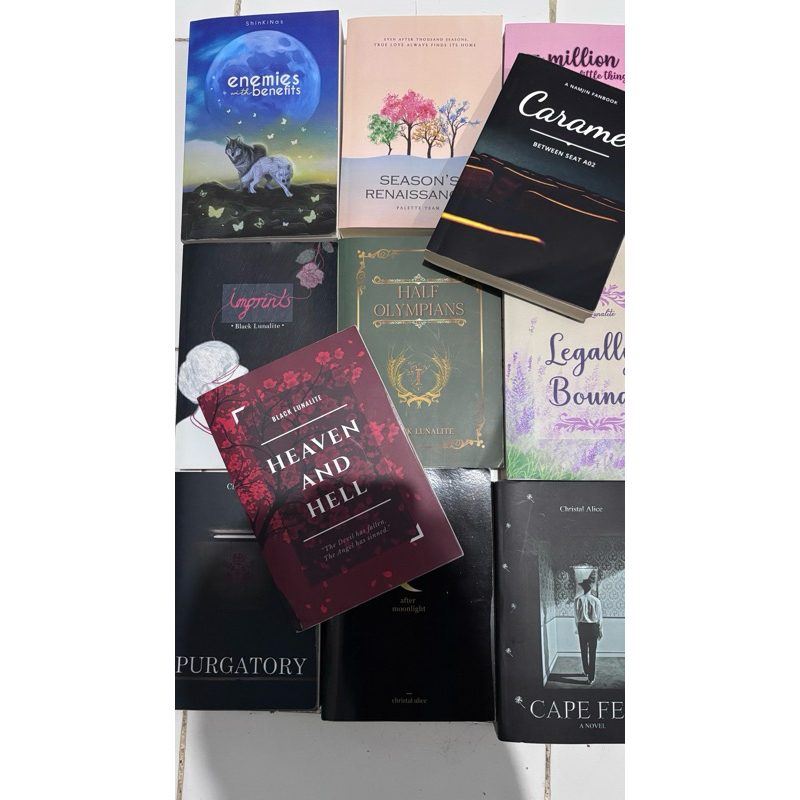 fanbook Namjin (half olympians, cape fear, enemies with benefit, dll)