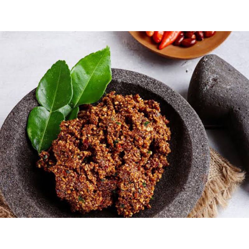 Sambel pecel super pedas daun jeruk khas Madiun resep mbok tarmi fress