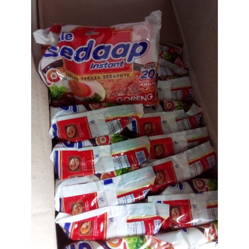 

MIE INSTAN SEDAAP GOR 3PCS