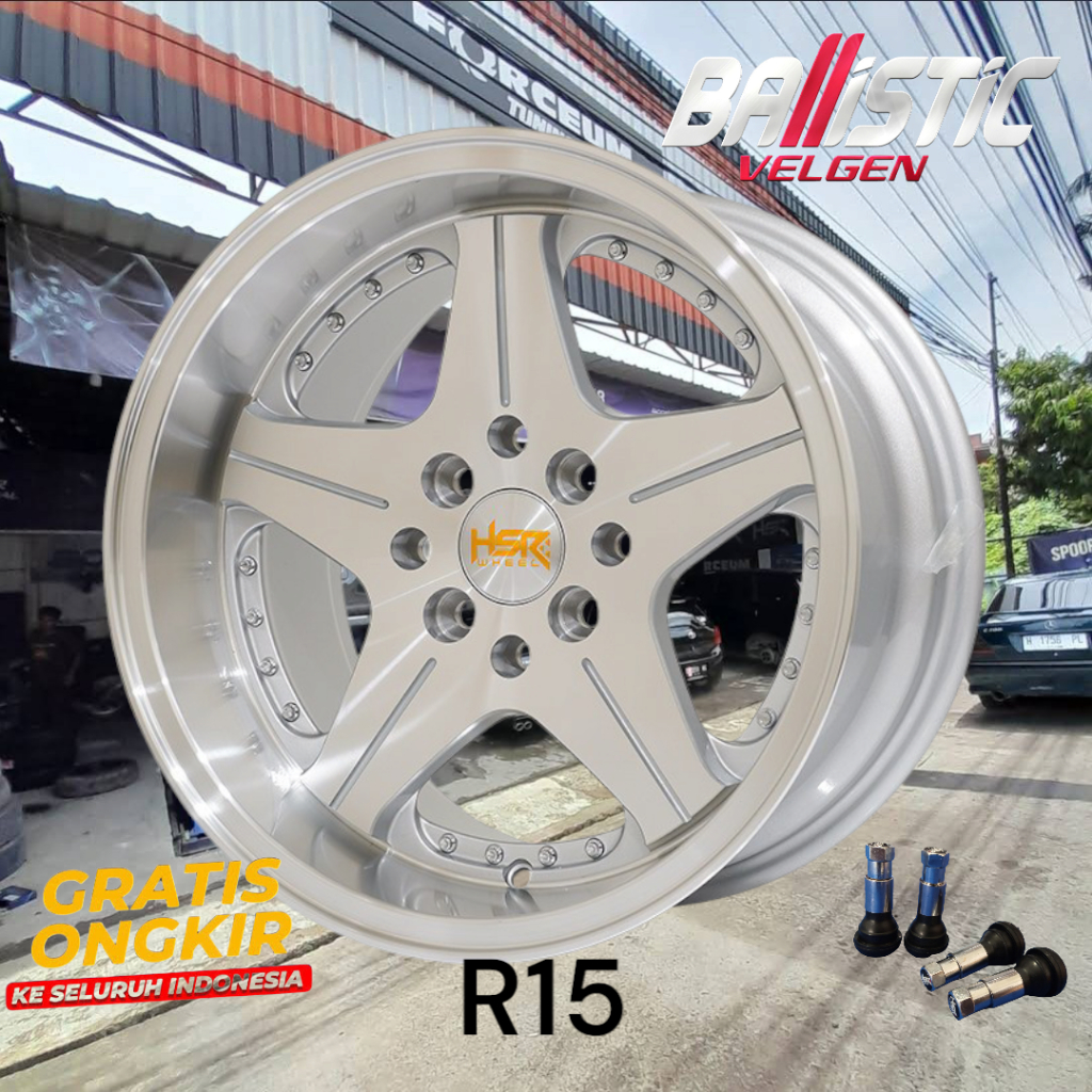 Velg Mobil Celong/Belang Ring 15 HSR ANAMBAS Buat Avanza Yaris March Mirage Agya Calya Vios