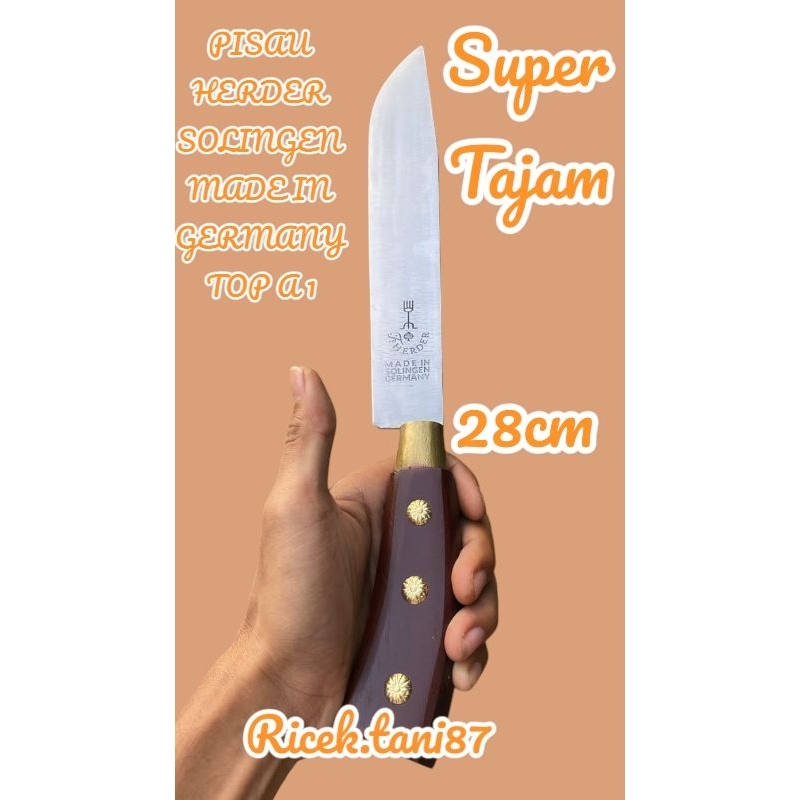 pisau herder solingen Made in Germany top A1