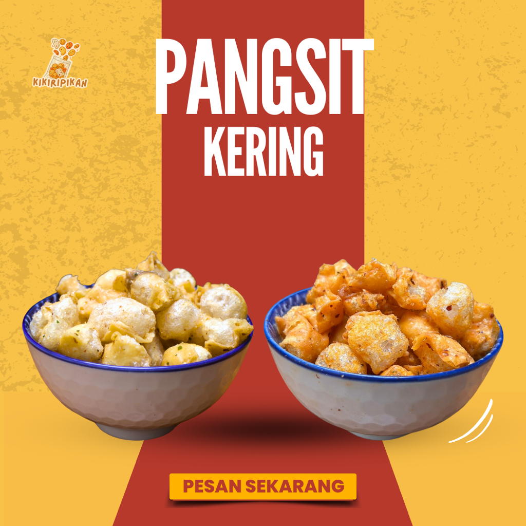 

Kikiripikan - Pangsit Kering - Pedas dan Original