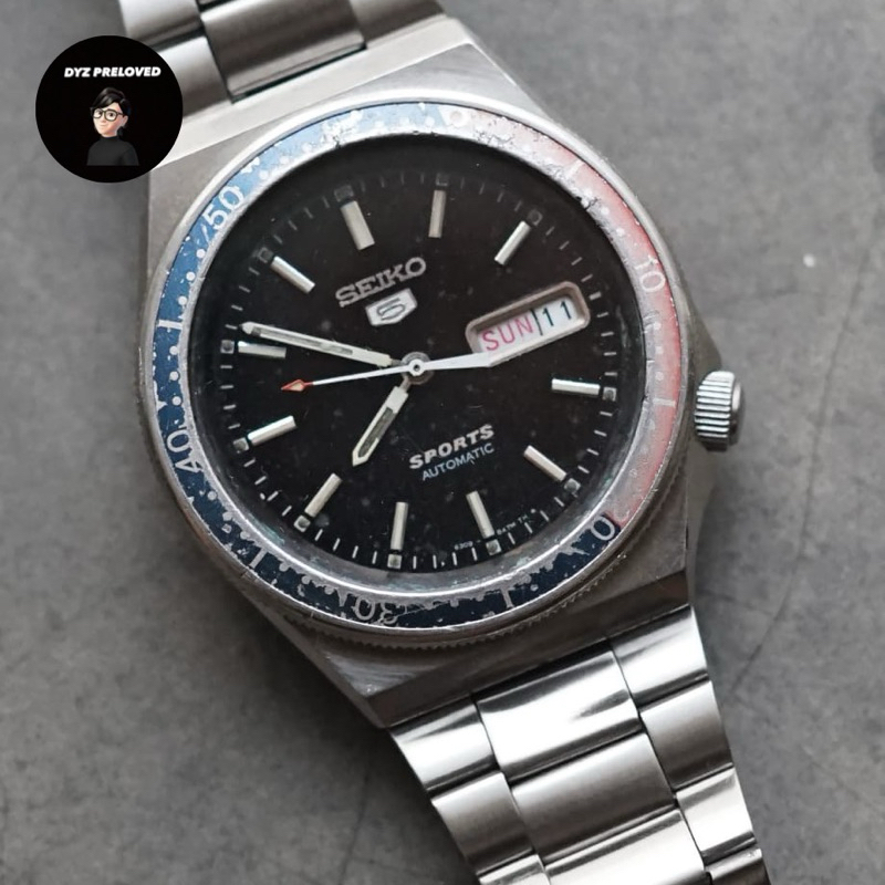 Jam tangan vintage Seiko Divers Sports