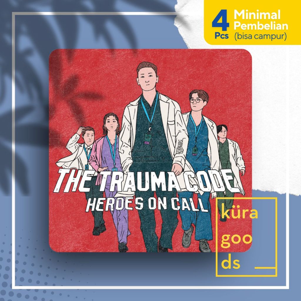 

Sticker The Trauma Code: Heroes on Call | Merch Stiker HP Laptop Aesthetic Vinyl Fan Art Ju Ji Hoon Kdrama