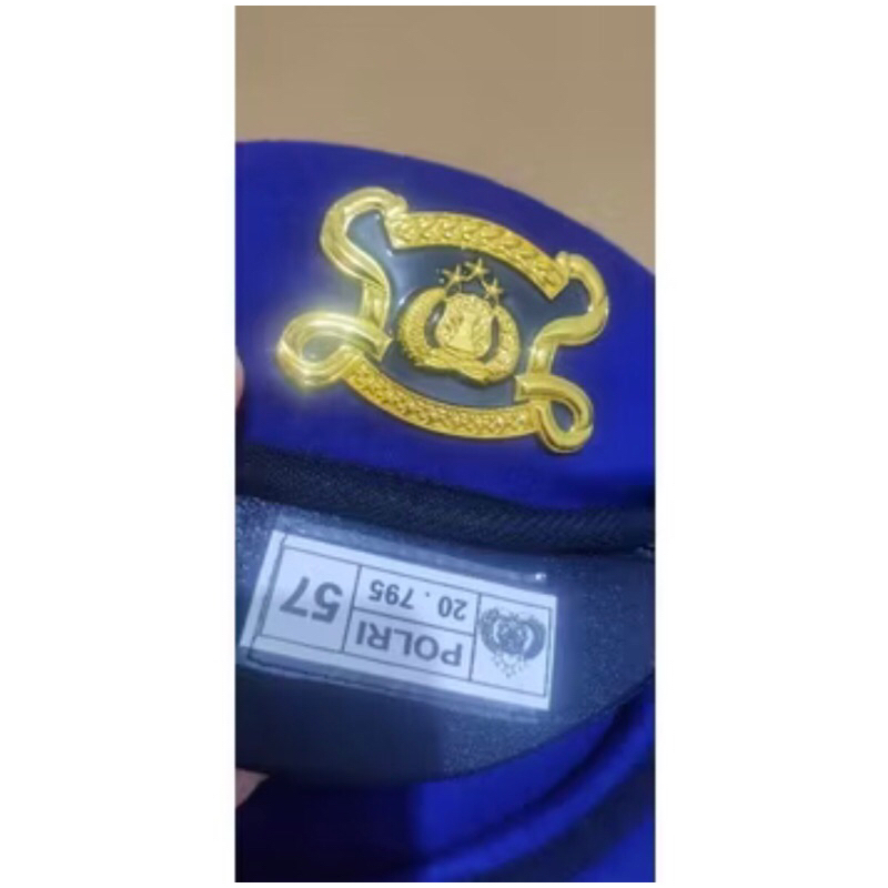 BARET POLAIR - BARET BIRU AIRUD - EMBLEM