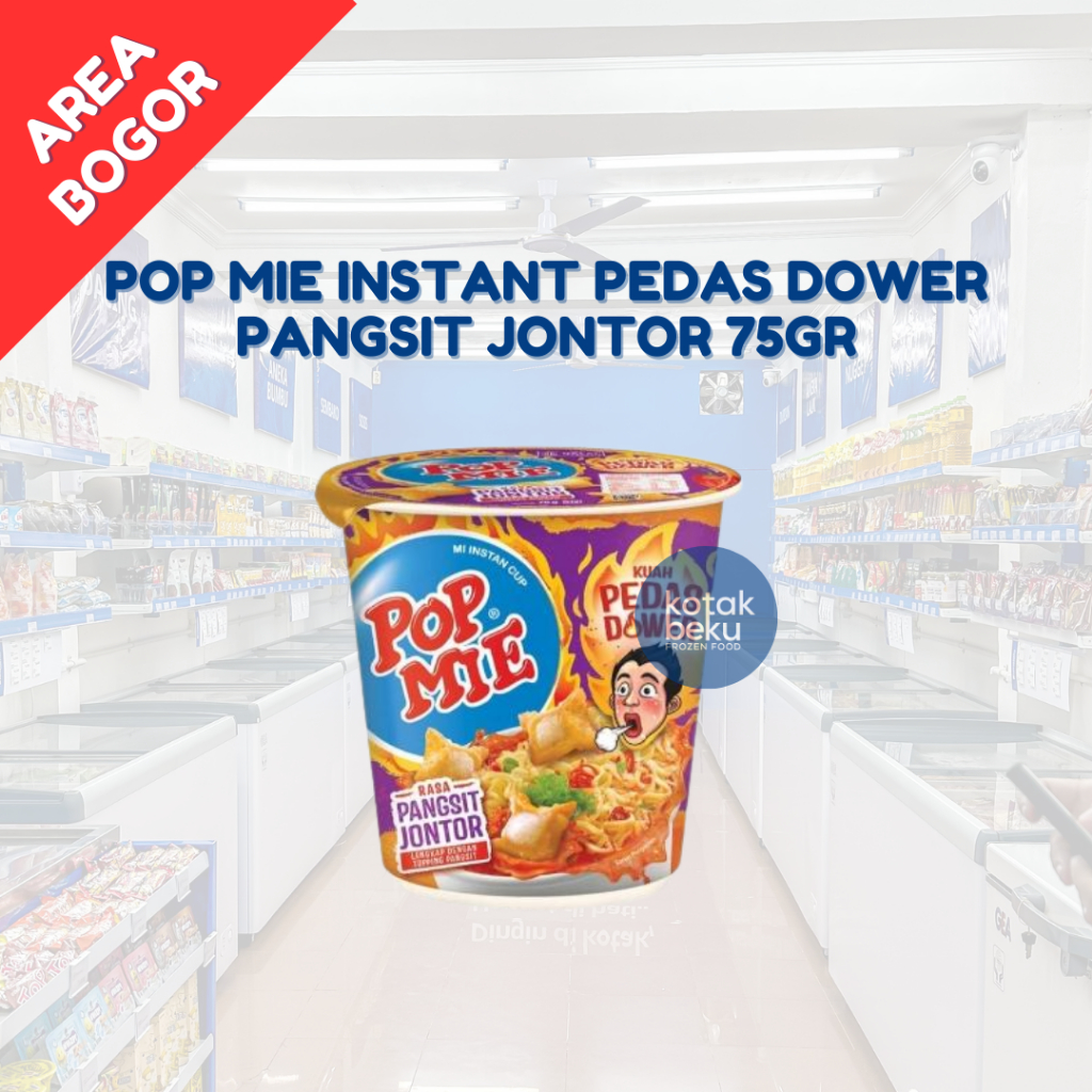 

POP MIE INSTANT PEDAS DOWER PANGSIT JONTOR 75GR
