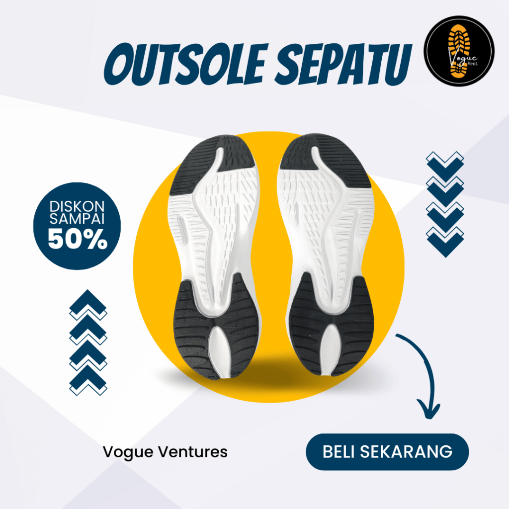 [COD] Outsole Phylon Untuk Sepatu Running - Outsole Sepatu model Running Universal - Sol Sepatu Bola