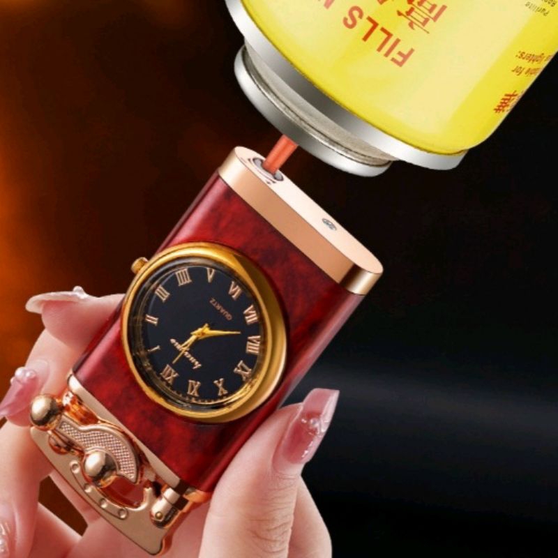 D3W korek api Jam Premium lighter Korek Api Jam korek api Unik Keren cocok Buat Kado mancis korek