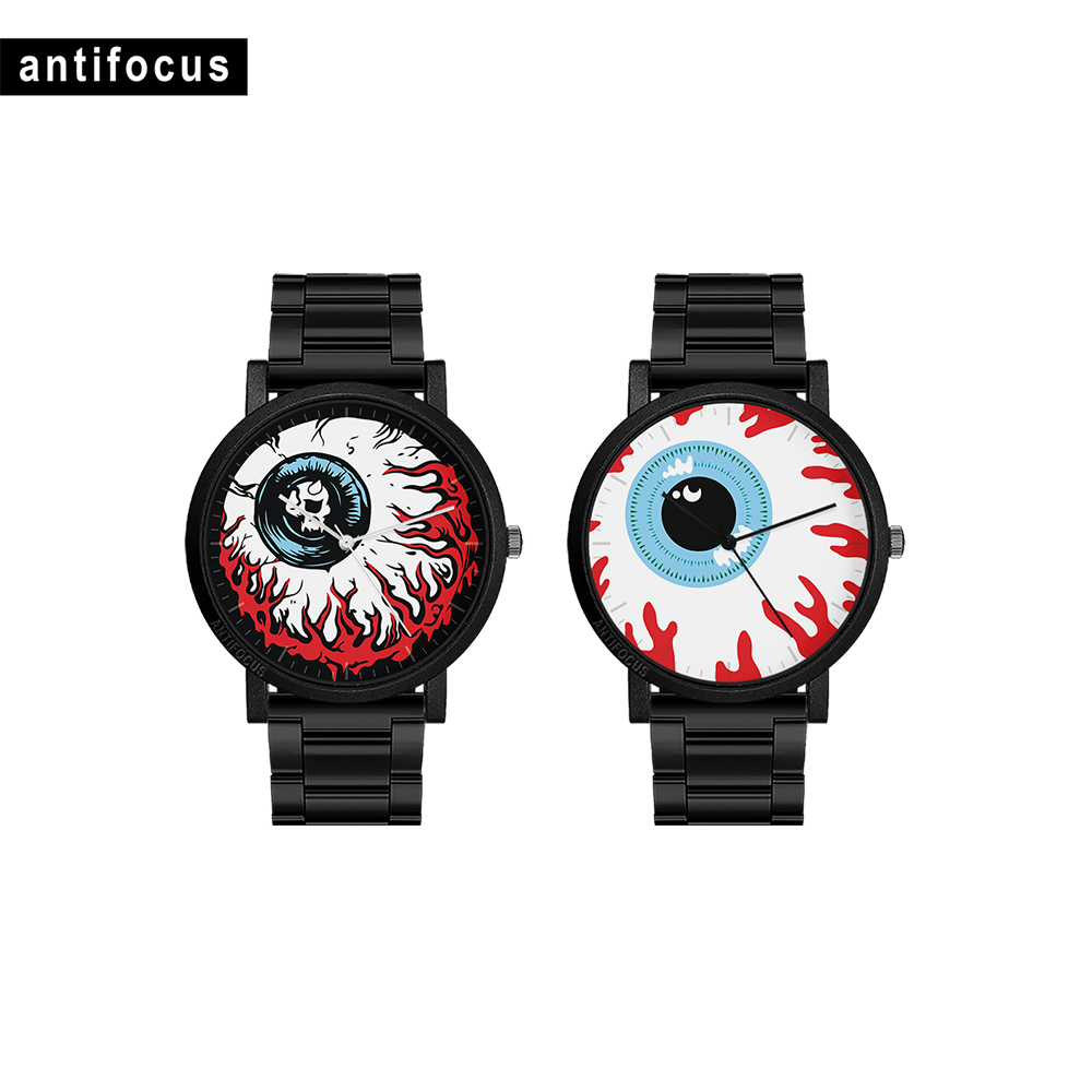 Jam Tangan Pria Mishka MNWKA | Analog Custom Brand Distro Hypebeast Couple Wanita Anak Original