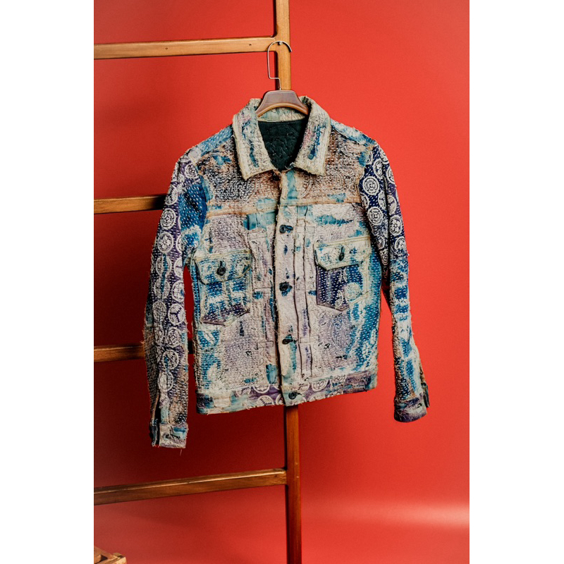 Levis Vintage Type 2 Selvedge Japan Sashiko Boro